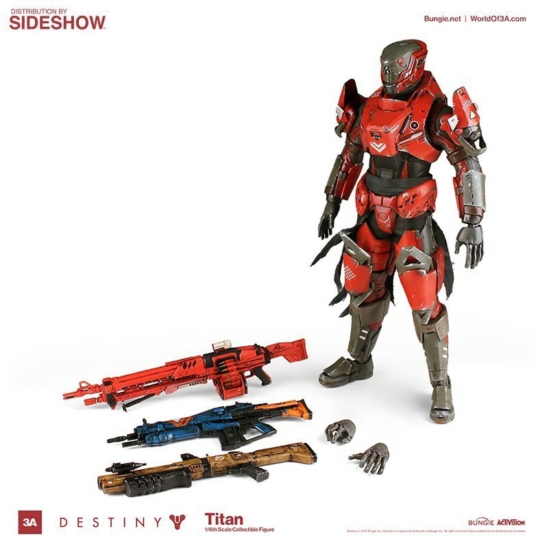 NEW Three-A Toys 1/6 Scale Destiny Titan Monarchy Sovereign Armor Action Figure