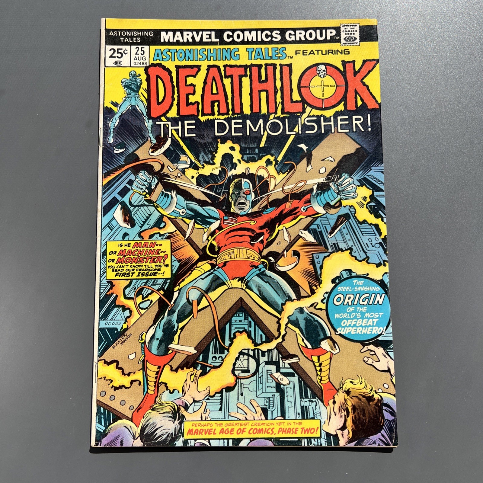 Astonishing Tales #25 1974, 1st App of Deathlok Marvel Astonishing Tales #25 1974, 1st App of Deathlok Marvel