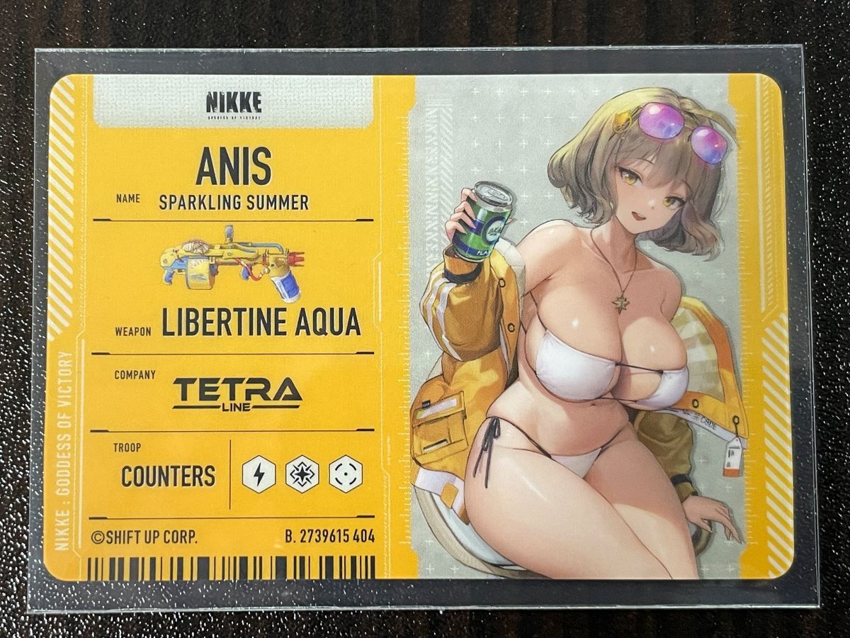 NIKKE The Goddess of Victory Metallic Pass Collection Ver.2 Cards BANDAI JAPAN