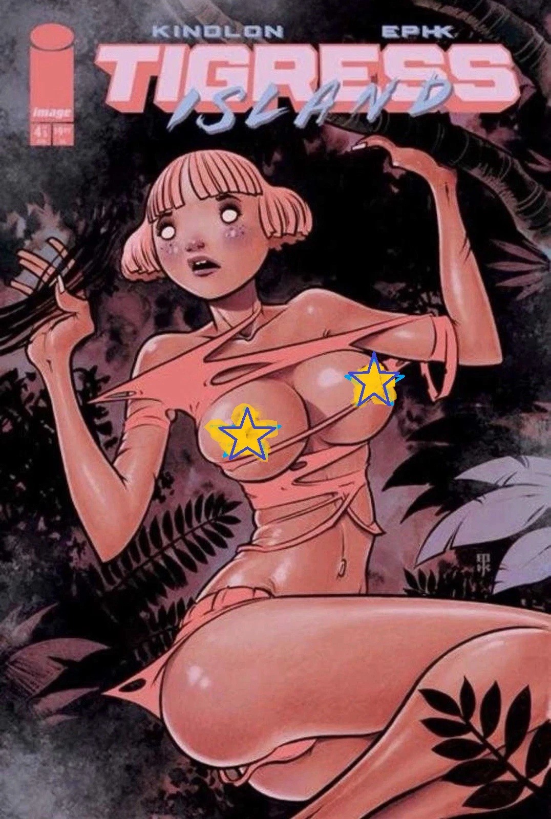 TIGRESS ISLAND #4 (OF 5) CVR B EPHK NSFW POLYBAG VARIANT
