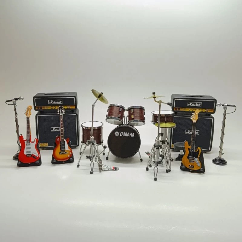 RARE Miniature CONCERT Set Drum Series Miniatures