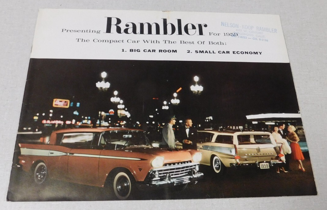 1959 American Motors Rambler advertising brochure