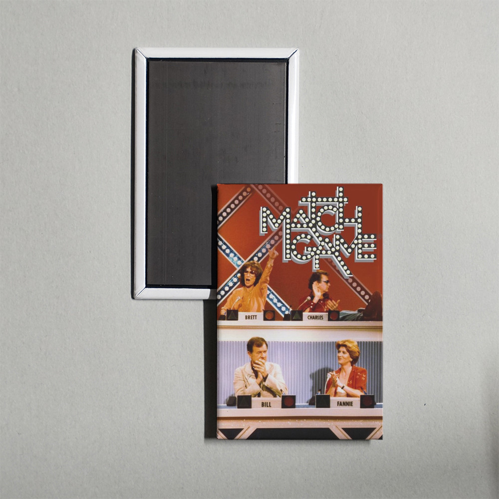 Match Game Mini TV Show Poster Fridge Locker Magnet