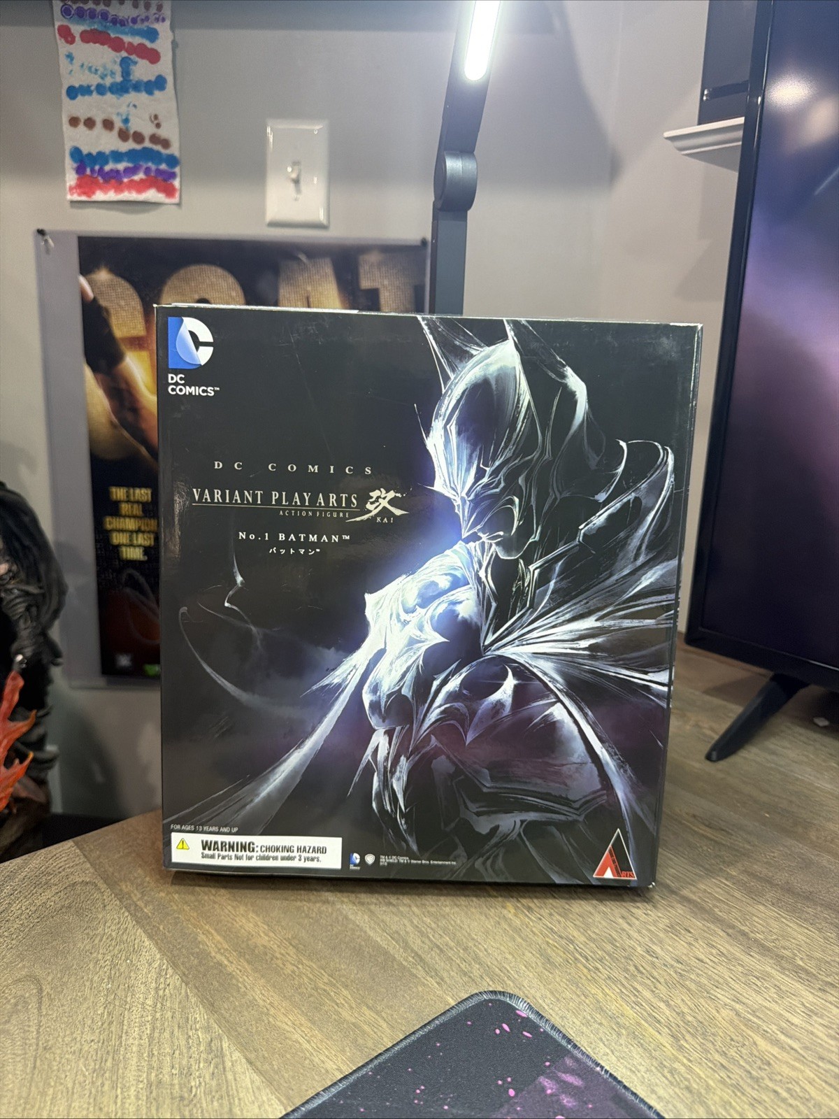 Square Enix Variant Play Arts No.1 Batman Figure DC Comics Boxed Square Enix Variant Play Arts No.1 Batman Figure DC Comics Boxed
