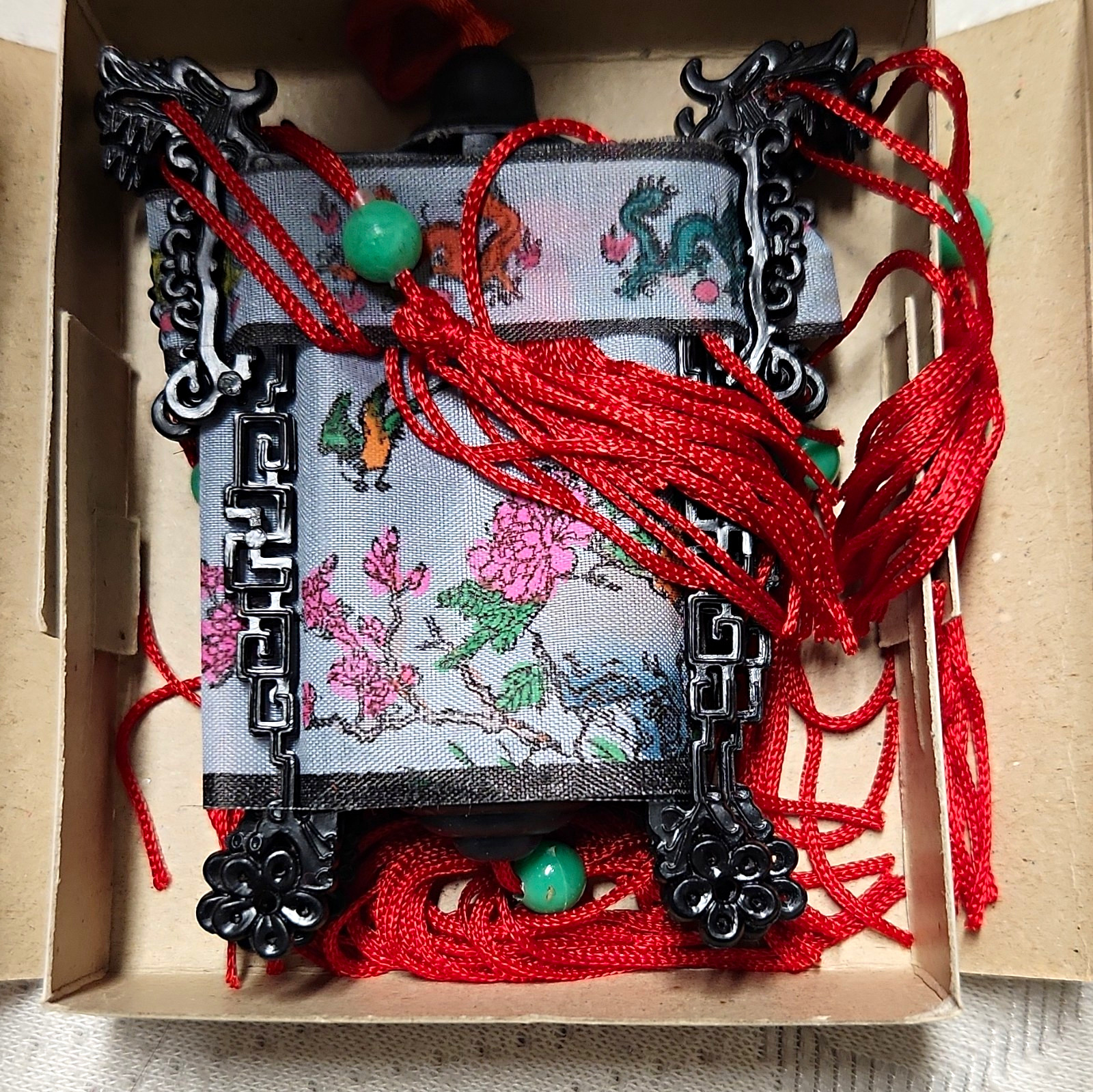 Vintage Miniature Chinese Palace Lantern Ornament Vintage Miniature Chinese Palace Lantern Ornament