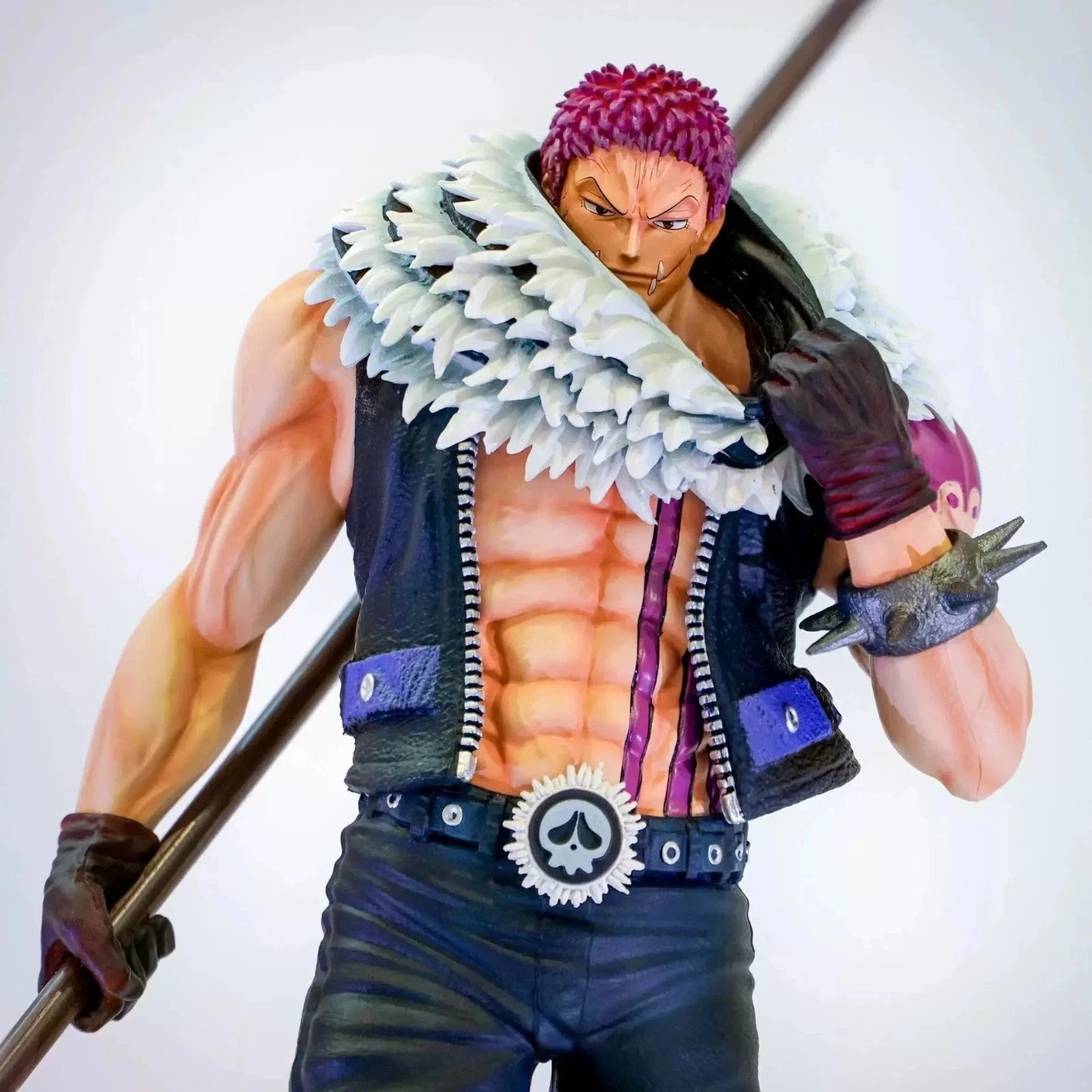 One Piece Anime Figure Charlotte Katakuri King of Artist PVC Statue Gift for kid
