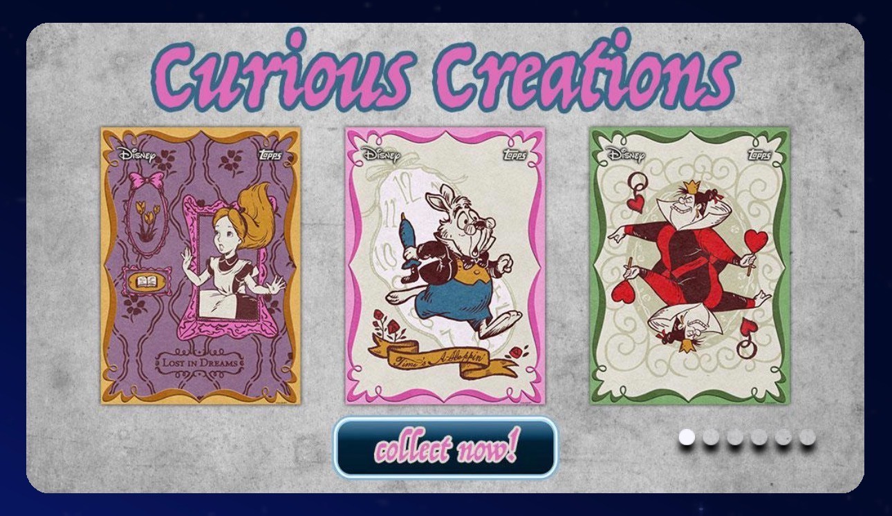 CURIOUS CREATIONS LE EPIC+EPIC+SR+R+UC 25 CARD SET TOPPS DISNEY COLLECT DIGITAL