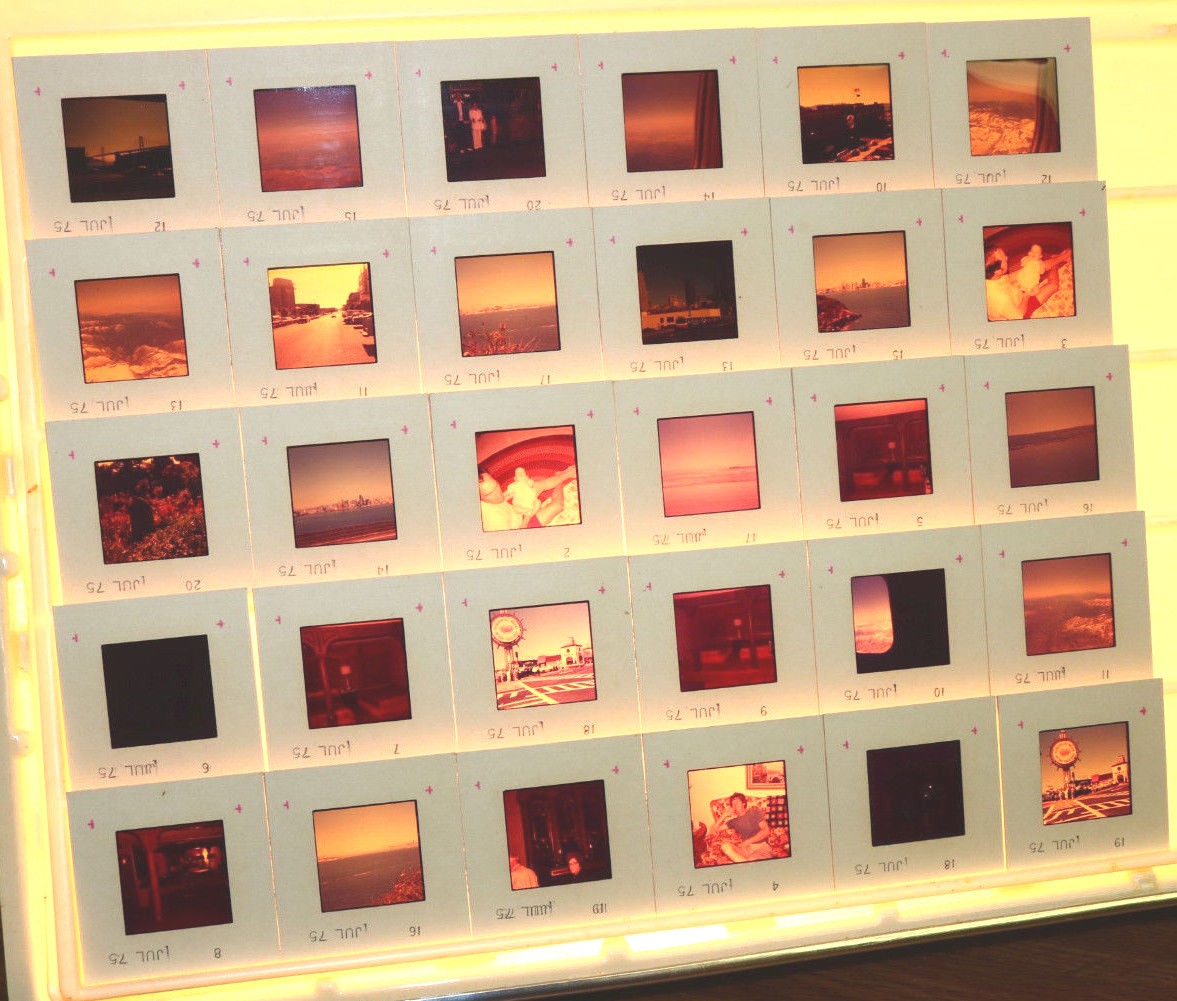 Lot Vintage 35mm Slides MCM San Francisco Golden Gate Family Fishermans 08 XS Lot Vintage 35mm Slides MCM San Francisco Golden Gate Family Fishermans 08 XS