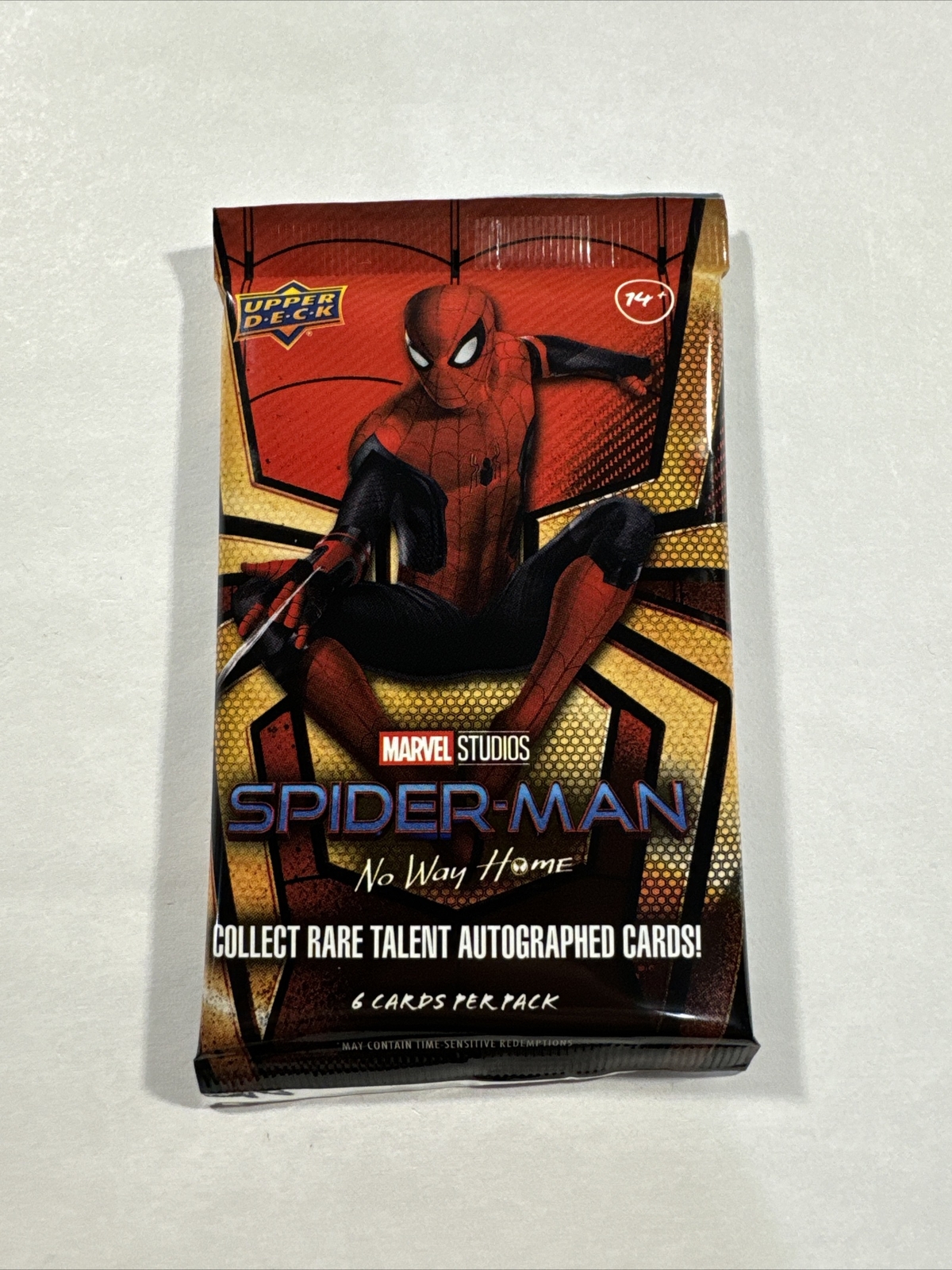 (1) Upper Deck 2023 Marvel SPIDER-MAN: NO WAY HOME Factory Sealed Pack 6 Cards