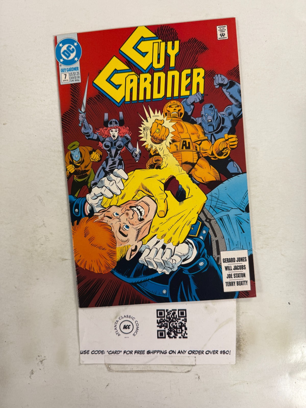Guy Gardener #7 VF-NM DC Comic Book 17 ET8