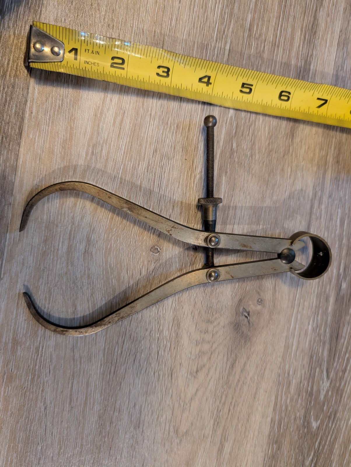 8 inch goodell pratt outside caliper machining machinist tool measuring