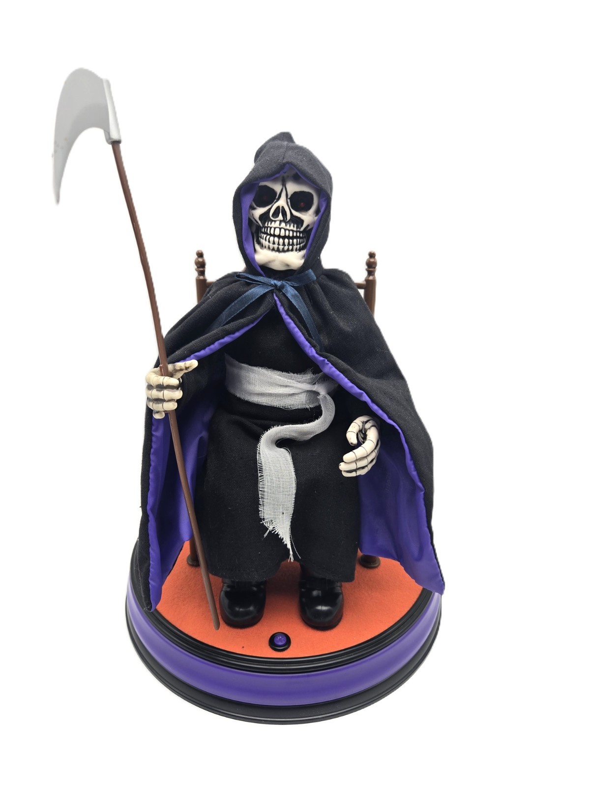 Vintage GRIM REAPER Motion-ettes Animated Halloween Figure 14\
