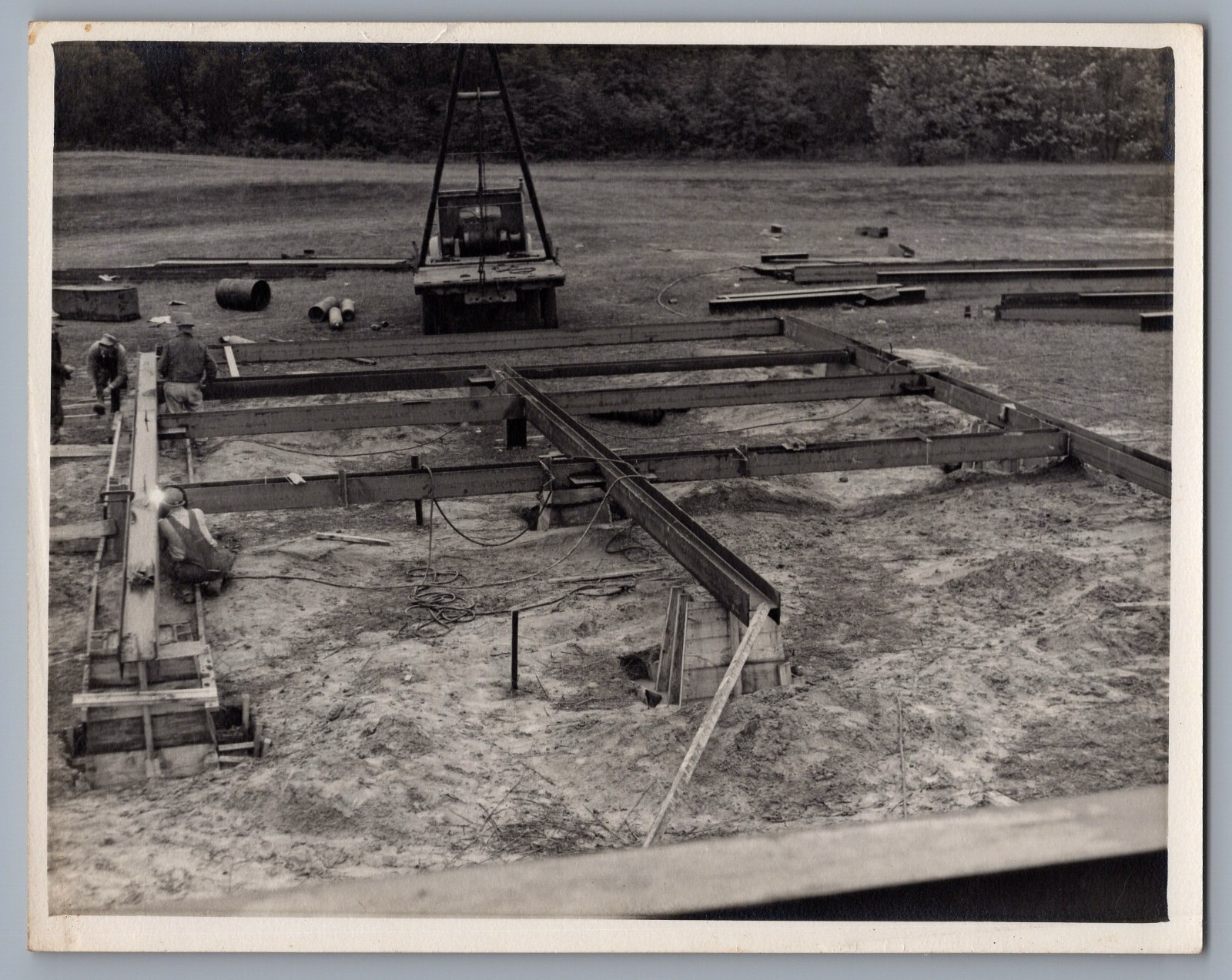 1949 Peabody Coal Company Mining 4x5 Photo Harrisburg Illinois 8174