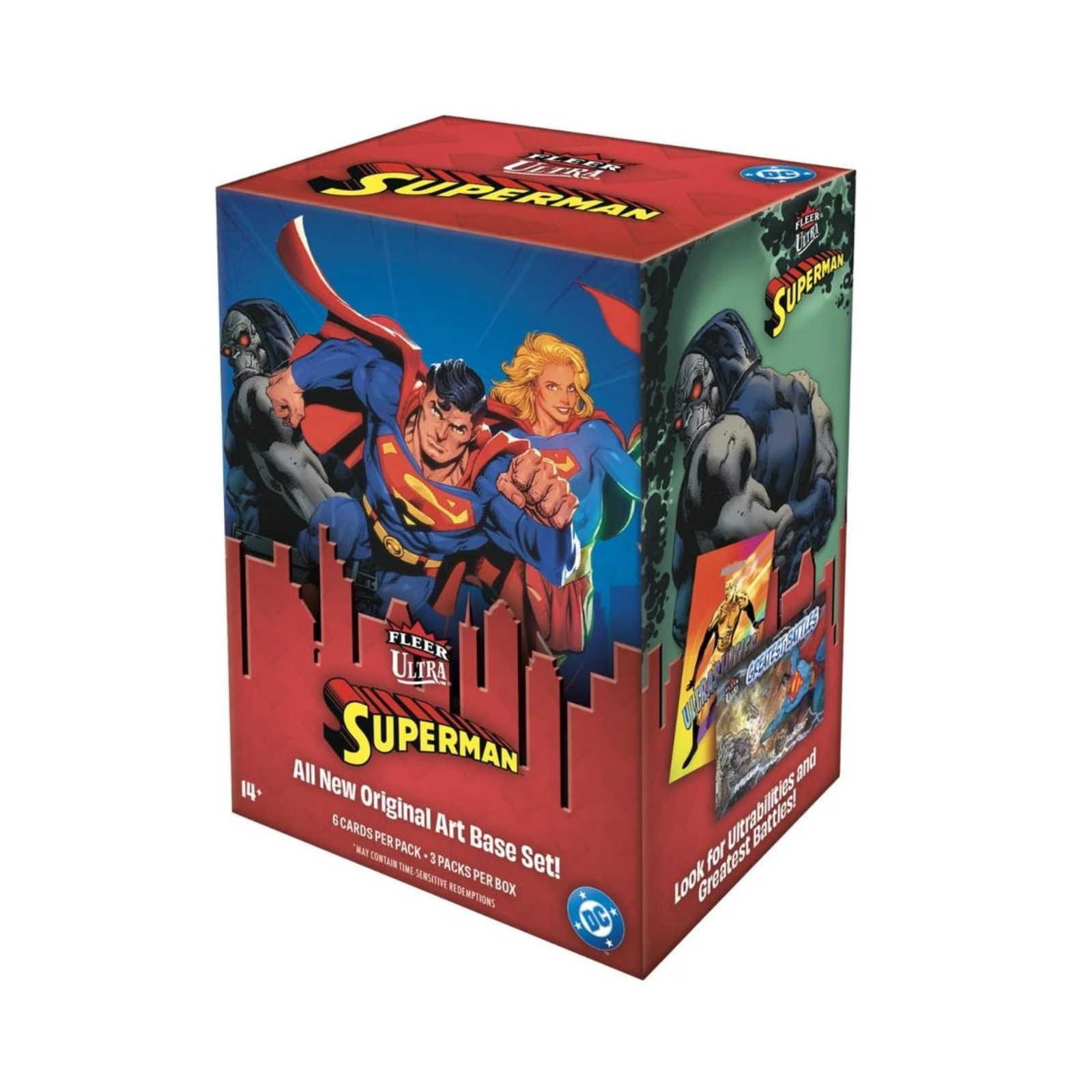 2025 Upper Deck Fleer Ultra Superman 18Ct Blaster Box | Volume Discount | Sealed