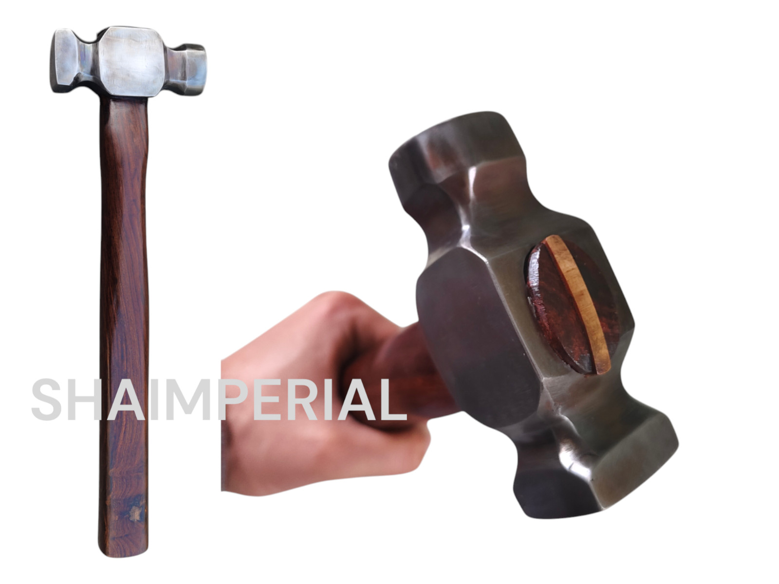 2.5lbs Vintage Blacksmiths rounding Hammer, Would make American Hammer Sledge