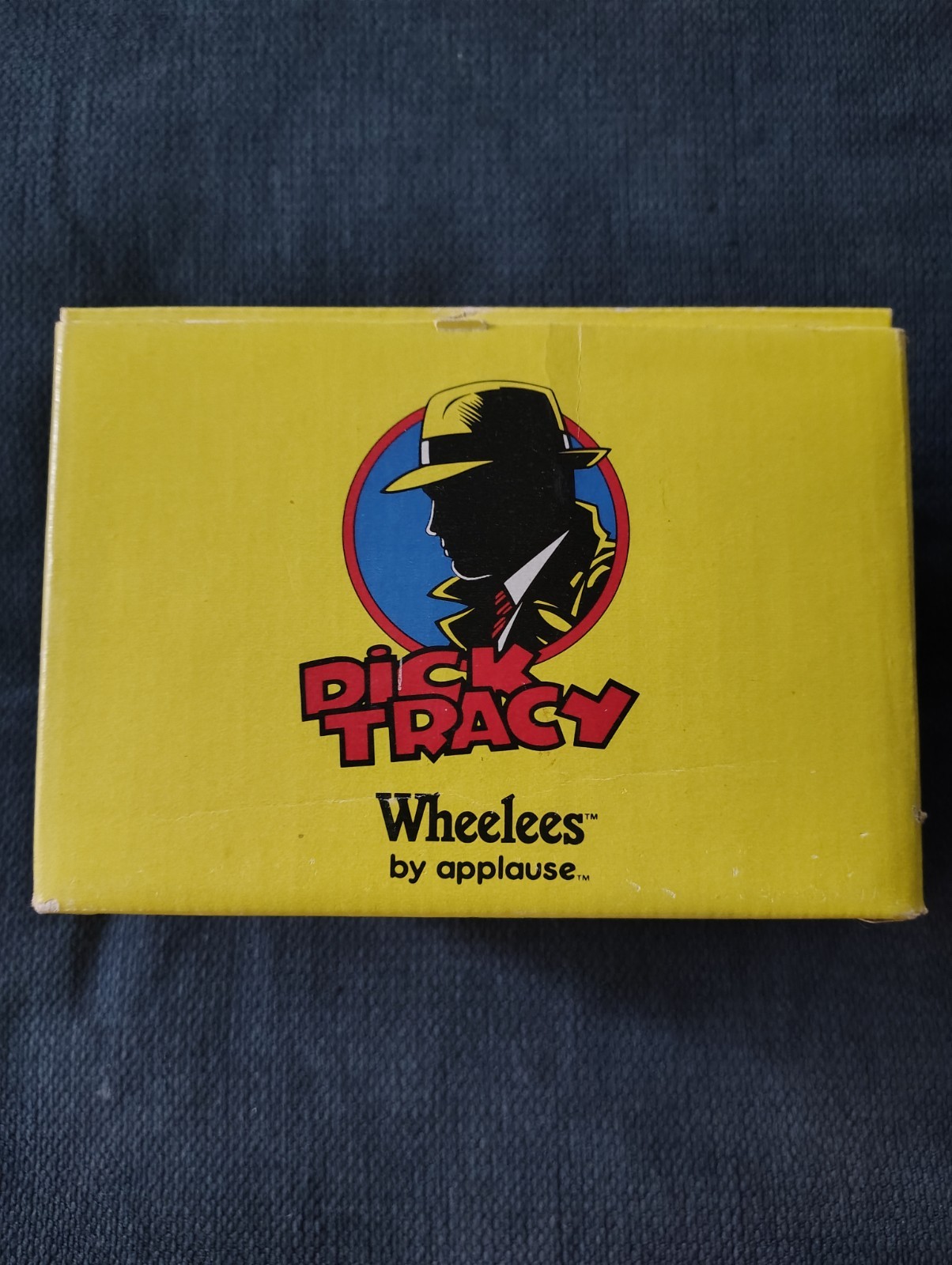 Dick Tracy Wheelees Police Car Ceramic Mug Applause 1990 with Original Box.