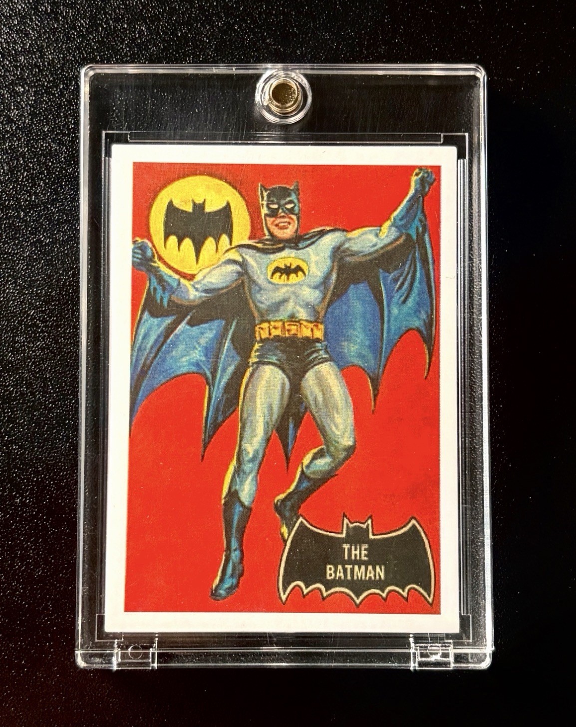 1966 Topps Batman Rare Reprint 2014 Warner Bros productions giveaway 