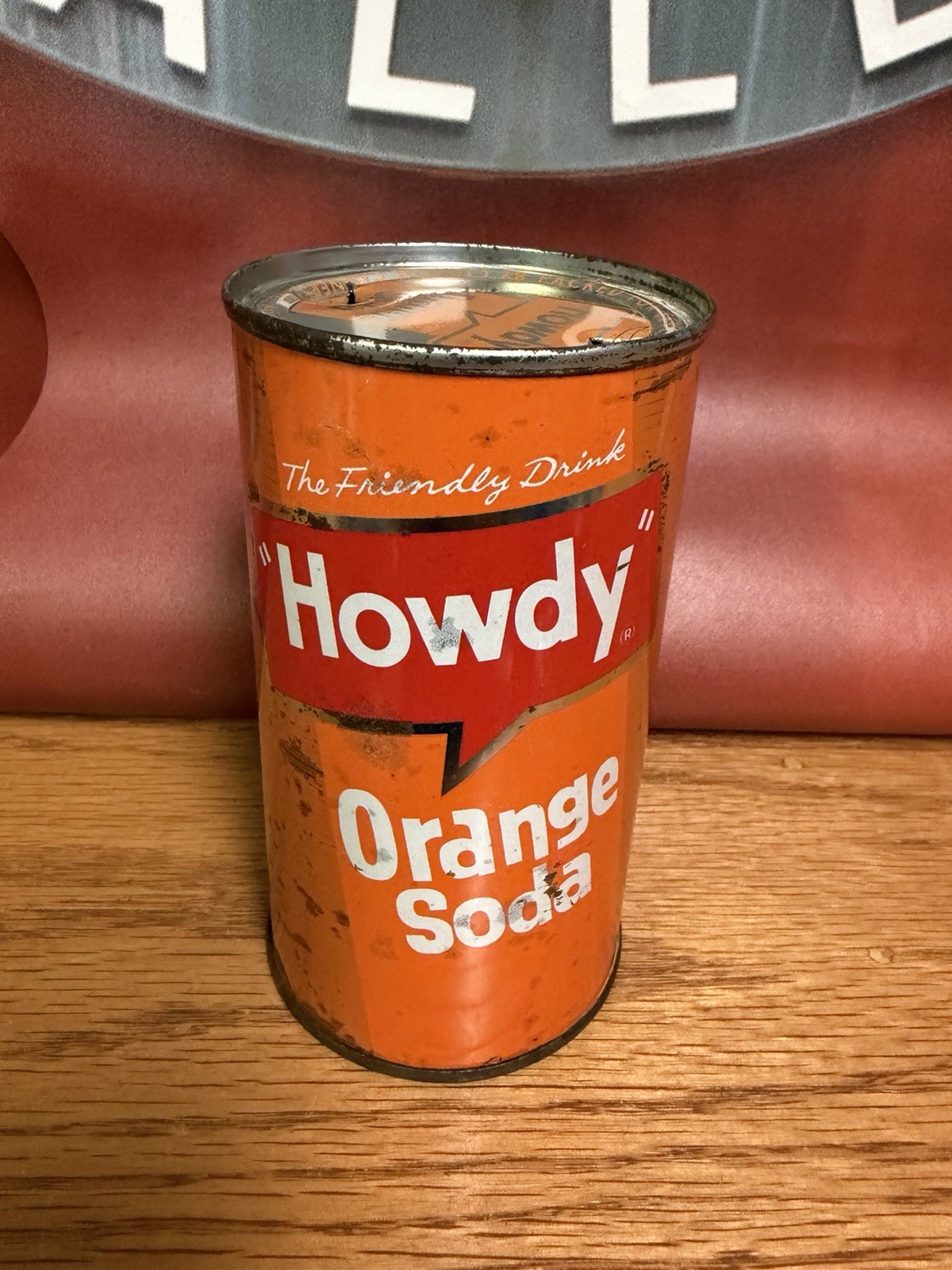 Howdy Orange Soda Can Flat Top Seven Up Research Can Atlanta Ga Howdy Orange Soda Can Flat Top Seven Up Research Can Atlanta Ga
