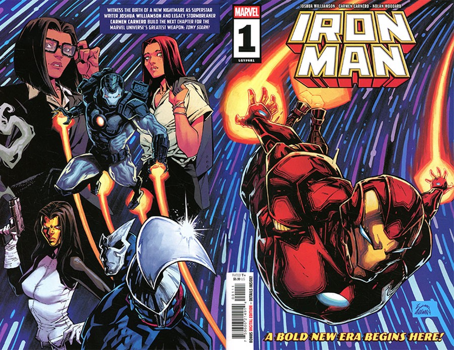2026 IRON MAN LISTING (#1-8 AVAILABLE/VARIANTS/YOU PICK/JOSHUA WILLIAMSON)