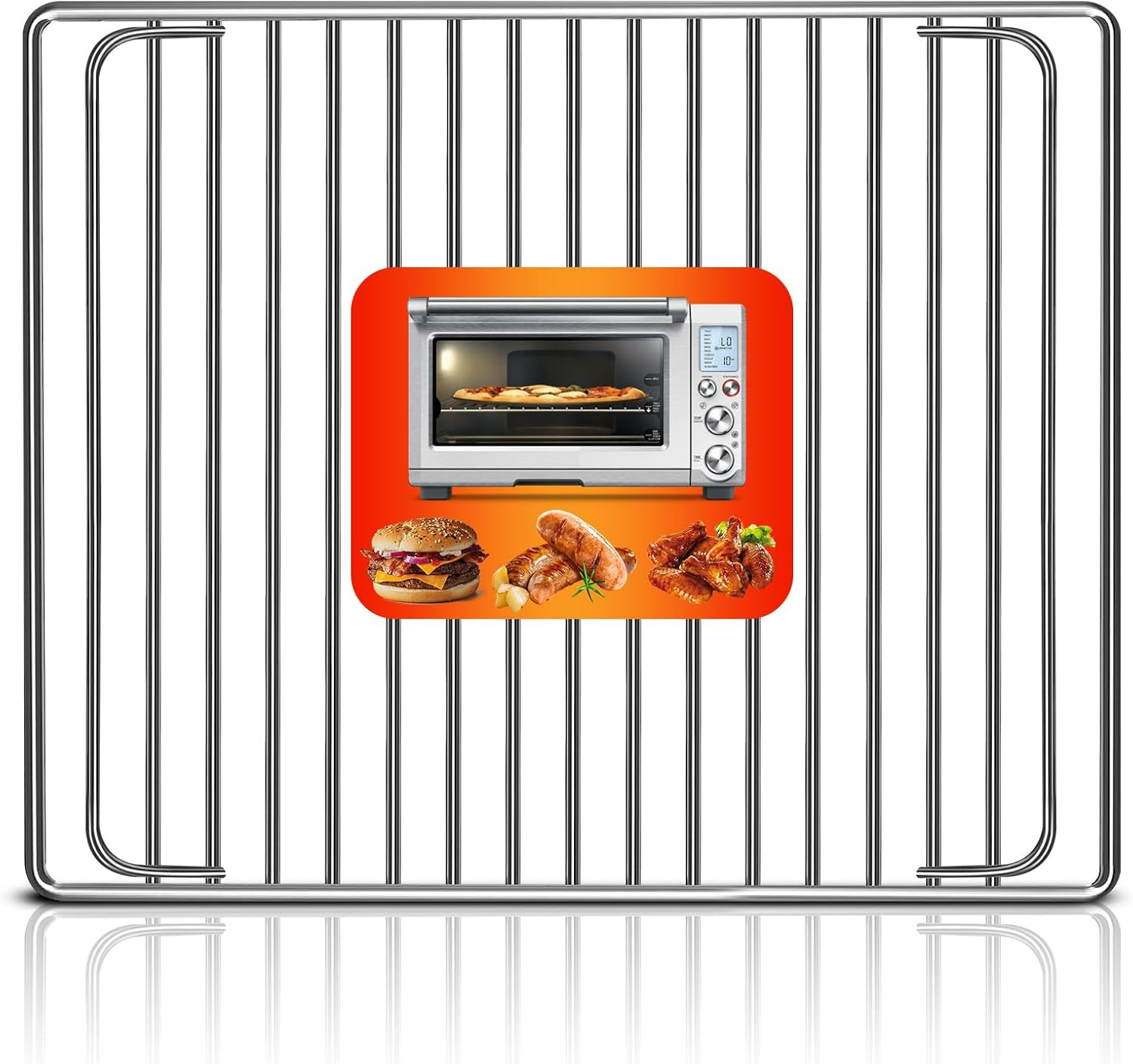 Smart Oven Rack for Breville Oven BOV845BSS, 14''×11.6'' Stainless Steel Air Smart Oven Rack for Breville Oven BOV845BSS, 14''×11.6'' Stainless Steel Air