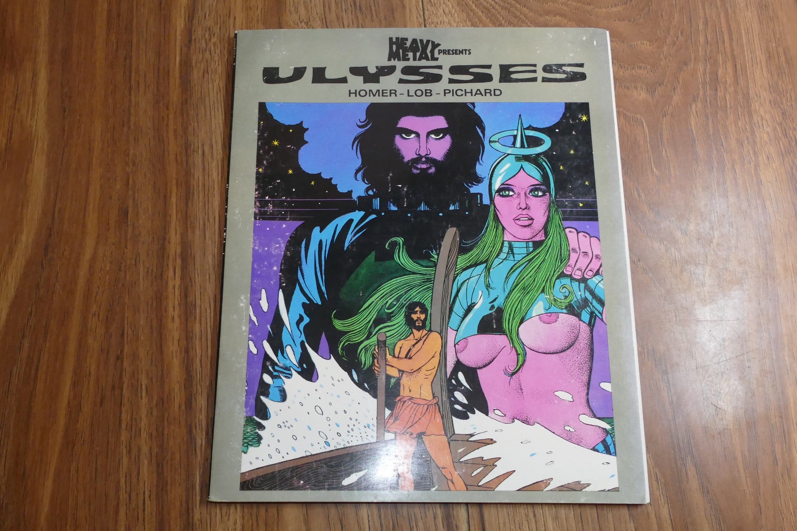 Vintage Heavy Metal Presents Ulysses Homer Lob Pichard Paperback Comic Book 1978