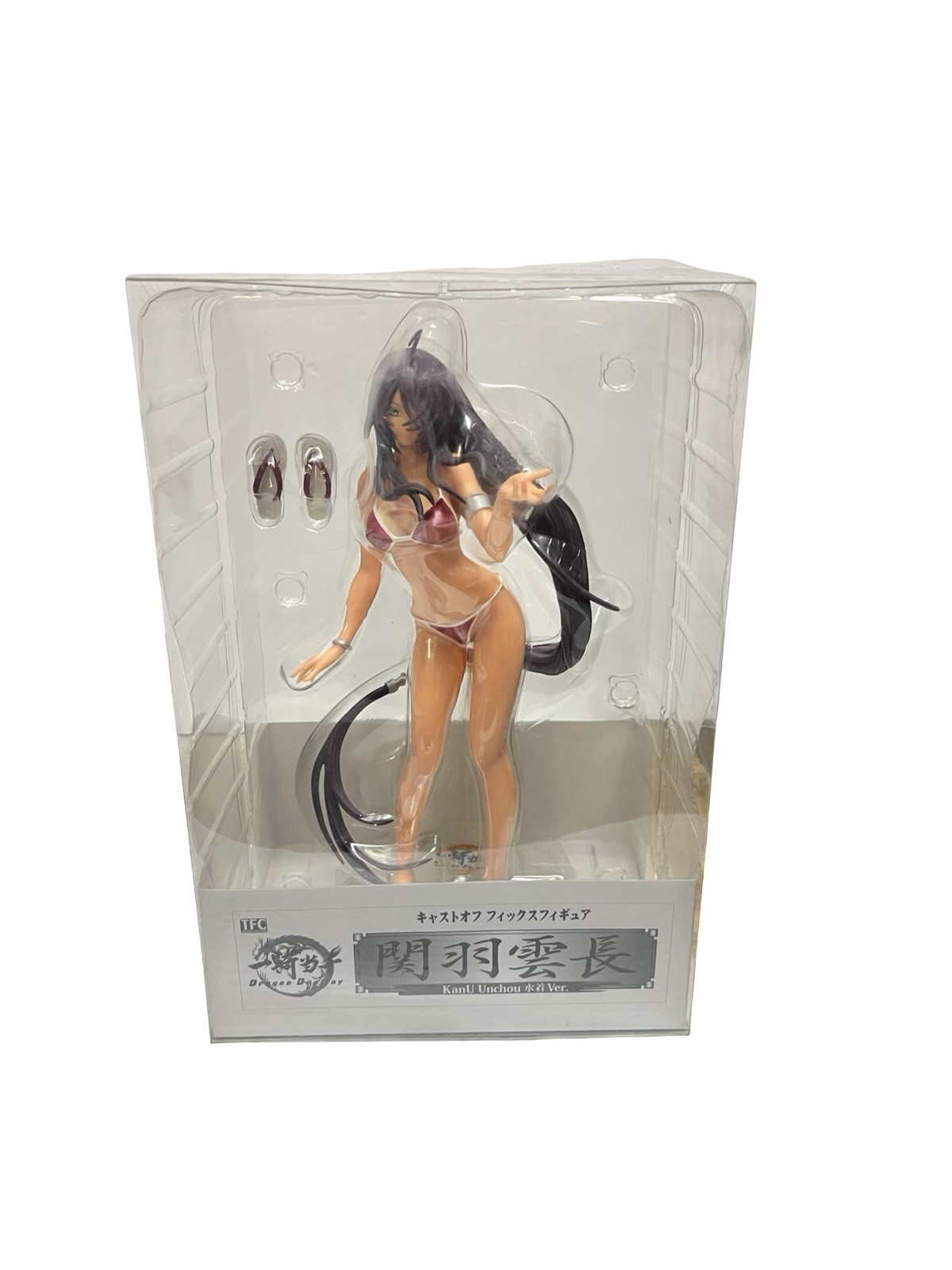 Dragon Destiny Kanu Unchou Pink Swim Wear Ver Figure 1/7 Scale Anime Ikki Tousen