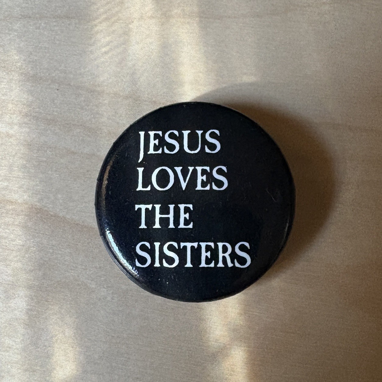 Vintage Sisters Of Mercy Button Vintage Sisters Of Mercy Button