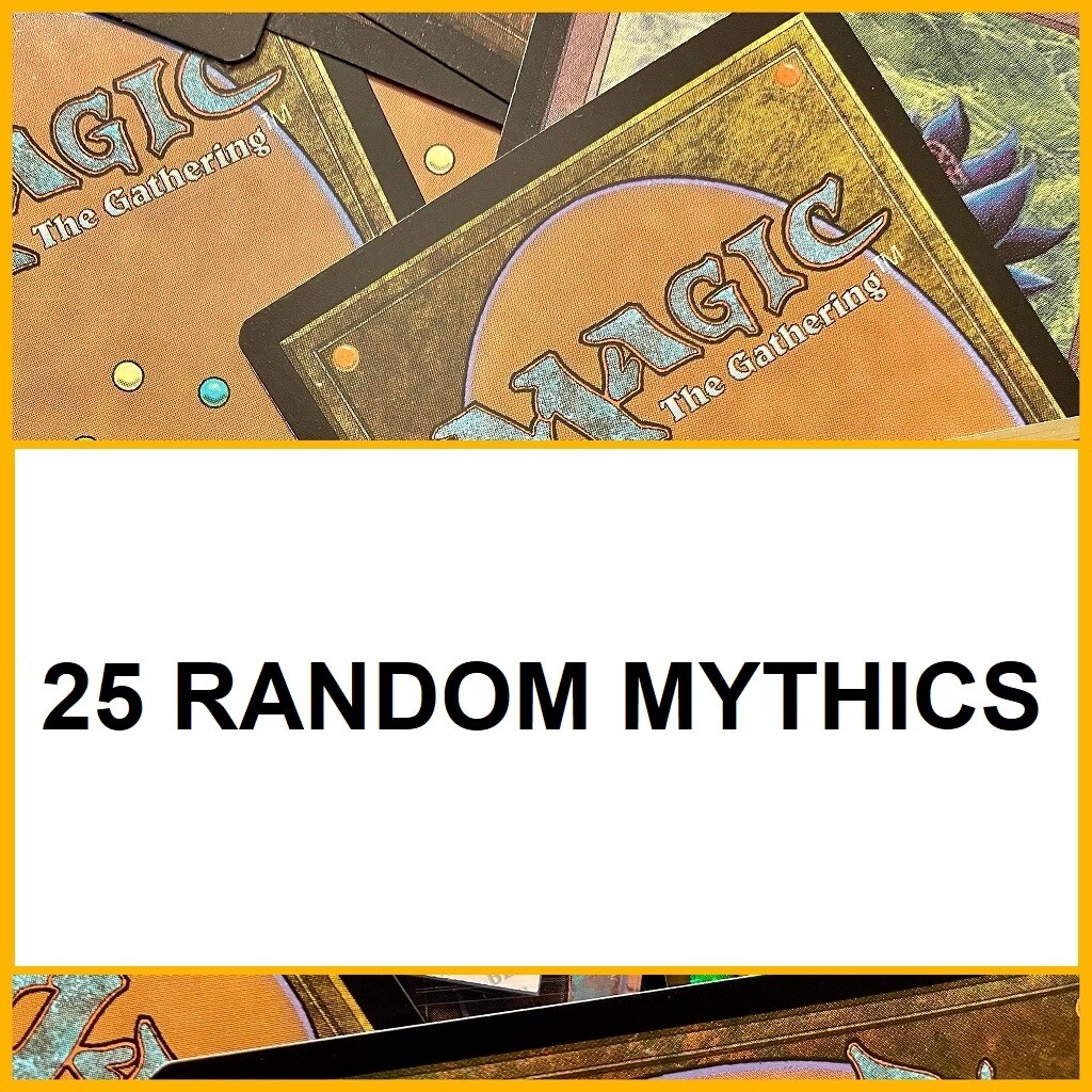 MTG 25 Random Mythic Bundle Joblot - Magic the Gathering Cards