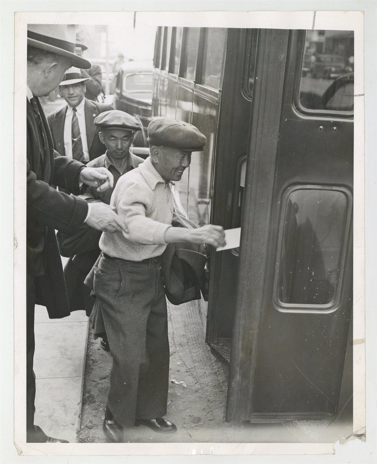 Japanese Internment 1942 Fishing Colony Terminal Island Harbor Photo WWII J15249
