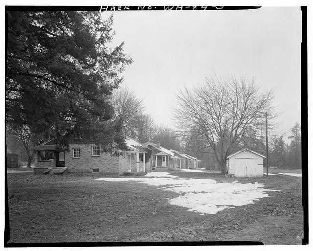 Photo:Village Complex Cottages 10 9 8 7 1900s Snowy View Patched Cabins