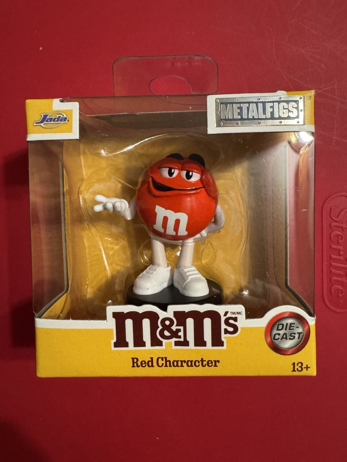 Jada Metalfigs M&M’s RED CHARACTER 2.5” Die Cast M&M Chocolate Red