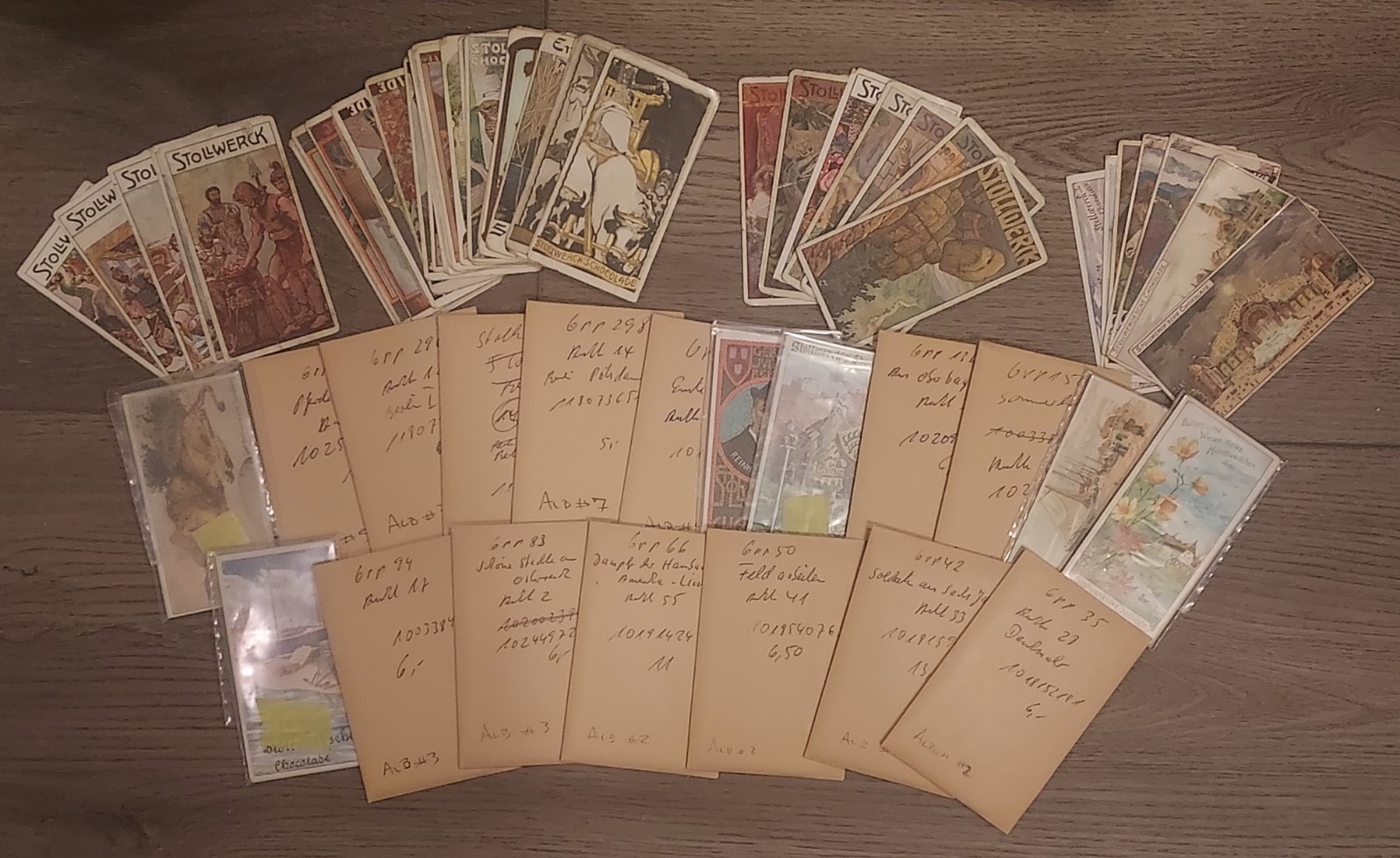 163 Stollwerck Chocolate Cards 1898-1908 – 20 Complete Groups + Extras