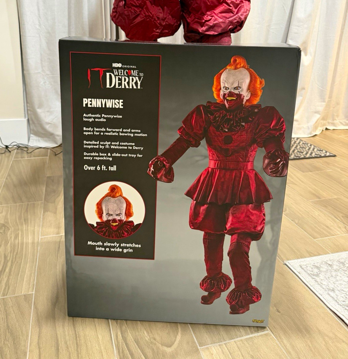 IT Pennywise Welcome to Derry Halloween animatronic