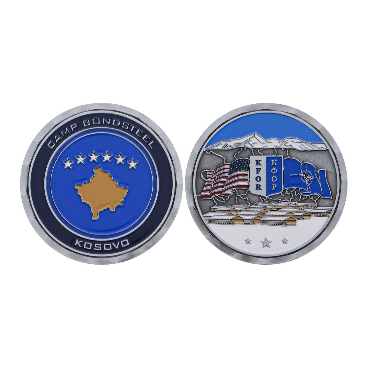 CAMP BONDSTEEL KOSOVO NATO KFOR 1.75\