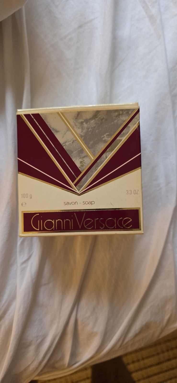 Gianni Versace Soap 3.3 oz New In Original Box Vintage Rare