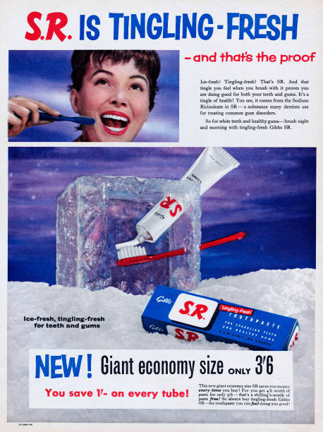 Advertisement For Gibbs Sr Tinglingfresh Toothpaste 1950s era Photo Advertisement For Gibbs Sr Tinglingfresh Toothpaste 1950s era Photo