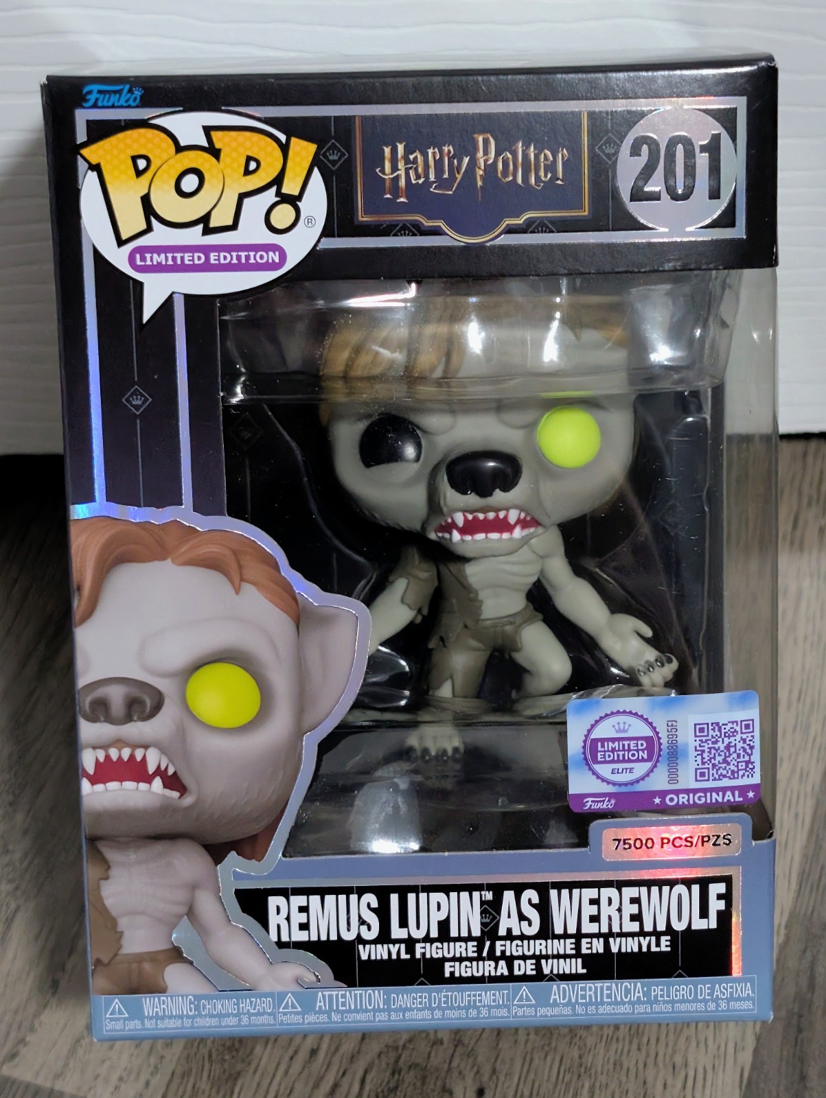 Funko Pop Harry Potter: LE 7500 Remus Lupin As Werewolf 201