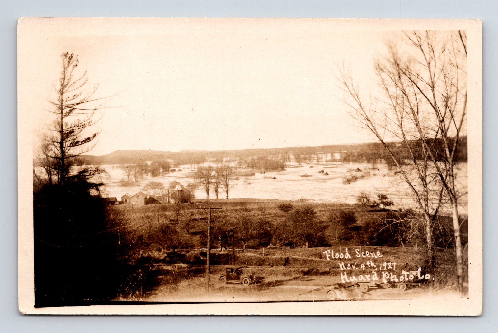 RPPC Great Vermont Flood of 1927 Winooski or Montpelier Vermont VT Postcard RPPC Great Vermont Flood of 1927 Winooski or Montpelier Vermont VT Postcard