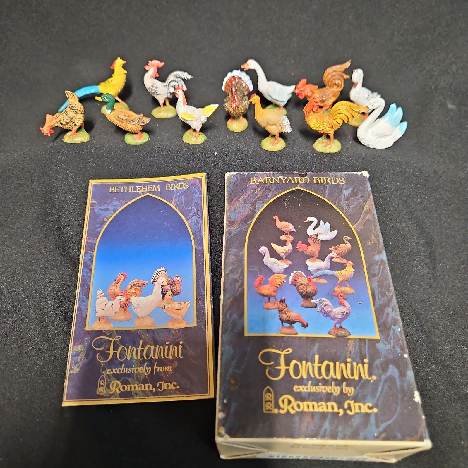 Fontanini Barnyard Farm Birds 51517 Heirloom Nativity 5\