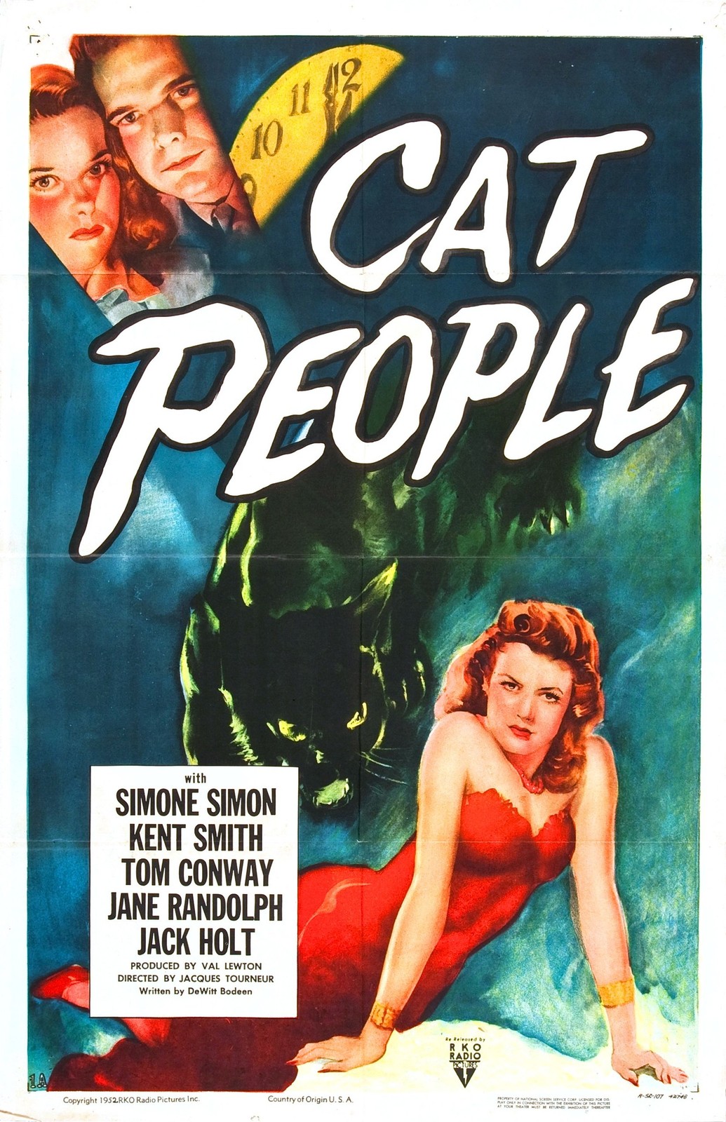 Cat People Movie Poster Print Wall Art Home Decor Vintage Film v5