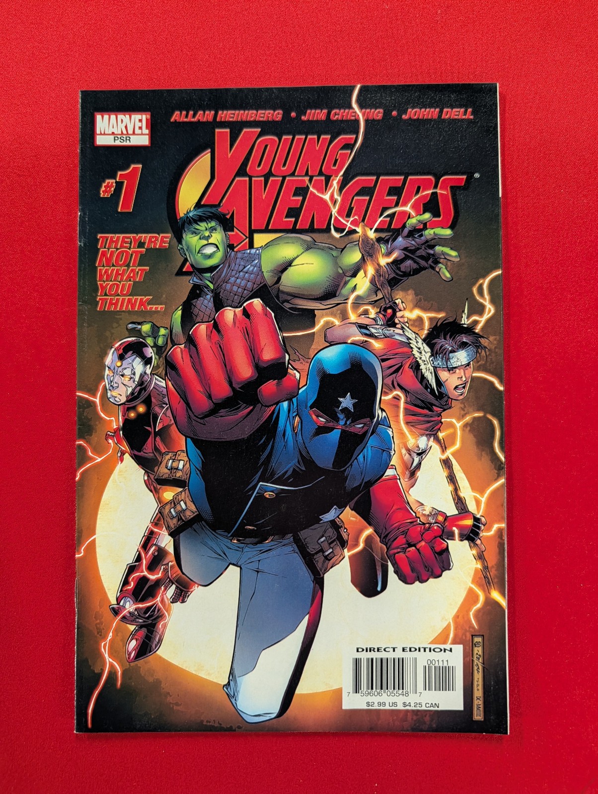 Young Avengers #1 2005 Marvel 1st Kate Bishop Wiccan Hulkling Key Comic