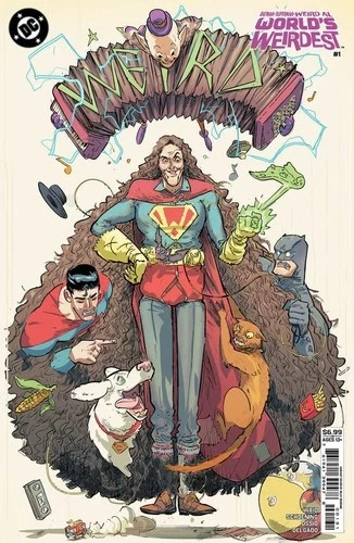 Batman Superman Weird Al World\'s Weirdest #1 - Variant Cover Rossmo - DC 2026