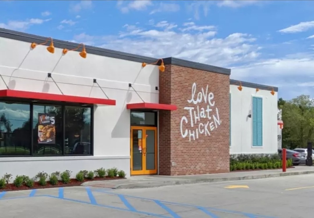 Popeyes Chicken Restaurant Acrylic Letters