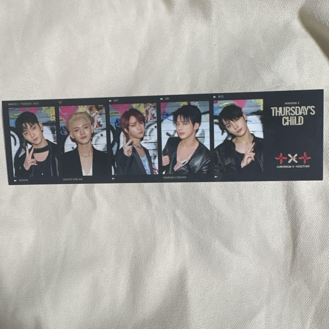 TXT Thursday's child photo strip limited to 1000 pieces