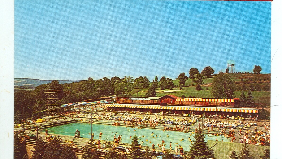 GROSSINGER,NEW YORK-GROSSINGER'S-OUTDOOR & CABANAS-#45697-(NY-G*) GROSSINGER,NEW YORK-GROSSINGER'S-OUTDOOR & CABANAS-#45697-(NY-G*)