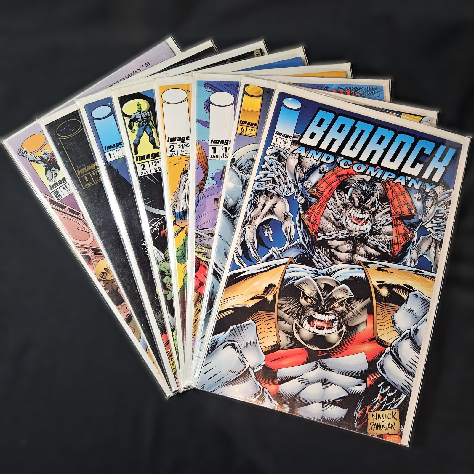 Early Image Comics Launch Era Lot - 8 Issues - #1s, Early Issues