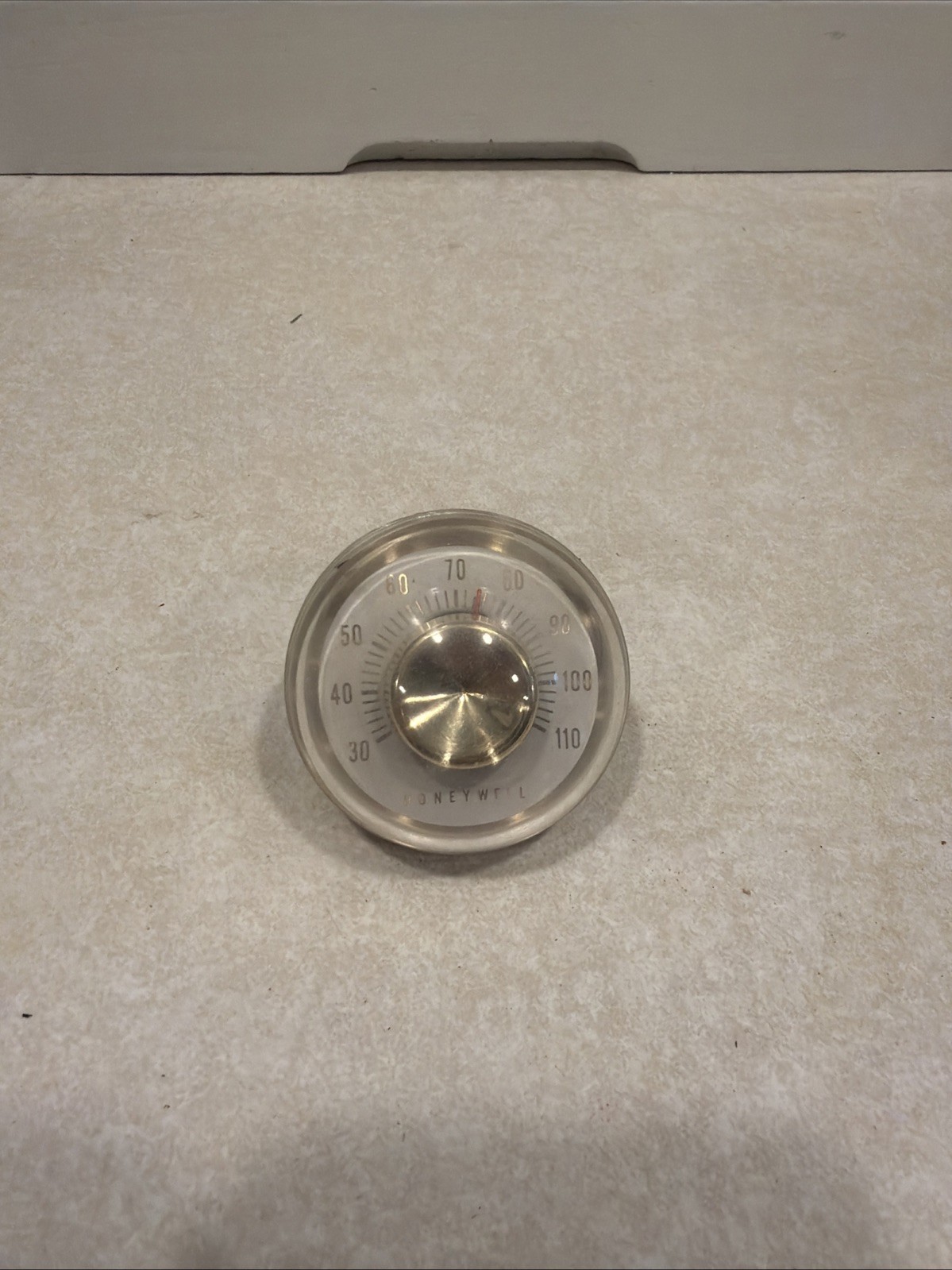 HONEYWELL Pen Holder, Ball Thermometer, Paperweight Desktop Sphere VTG