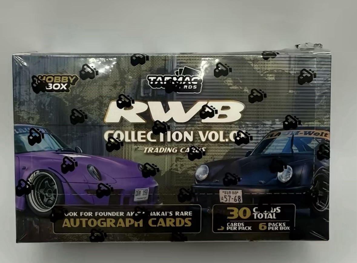 Tarmac Works 2024 RWB Collection Vol. 1 Hobby Box 30 Non-Sport Cards Autograph