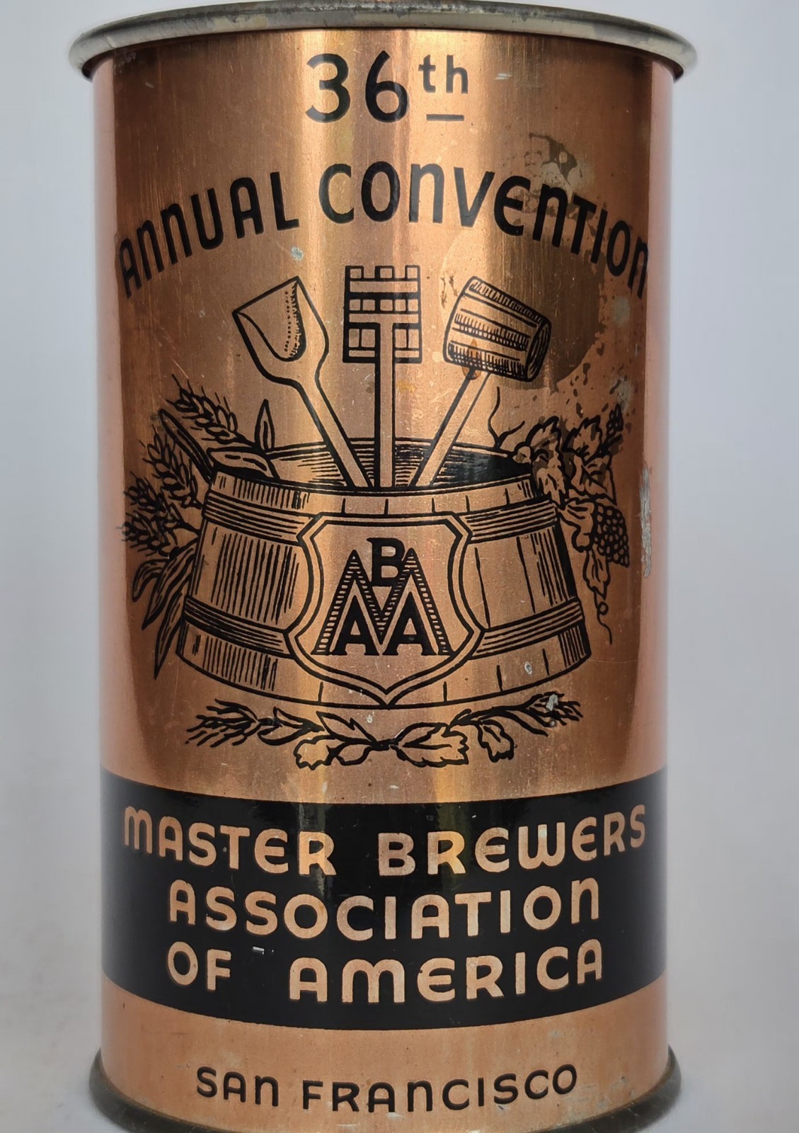*RARE 1939 MASTER BREWER'S 36th ANNUAL CONVENTION COPPER MUG SAN FRANCISCO *RARE 1939 MASTER BREWER'S 36th ANNUAL CONVENTION COPPER MUG SAN FRANCISCO