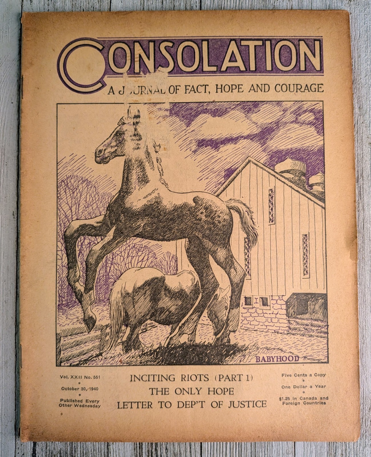 Watchtower Jehovah \'s Witnesses The Consolation Golden Age October 30th 1940 Watchtower Jehovah \'s Witnesses The Consolation Golden Age October 30th 1940